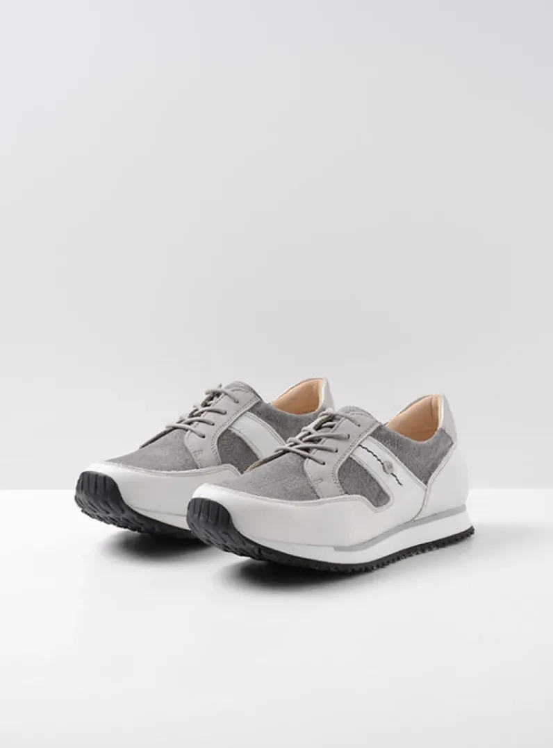 Best Wolky e-Walk - grijs/jeans leer grijs/jeansleer