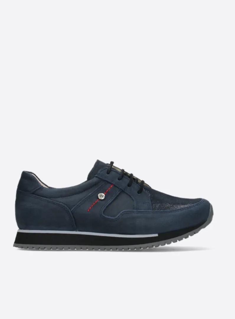 Hot Wolky e-Walk - winterblauw stretch nubuck winterblauwstretchnubuck