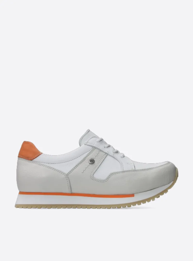 Hot Wolky e-Walk - wit/gebroken wit leer wit/gebrokenwitleer