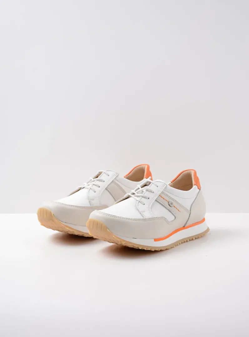 Hot Wolky e-Walk - wit/gebroken wit leer wit/gebrokenwitleer