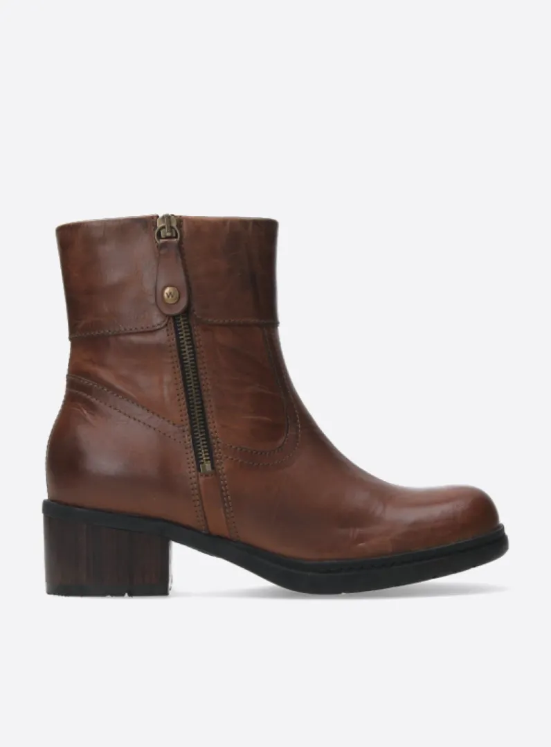 Cheap Wolky Fairview XW - cognac leer cognacleer