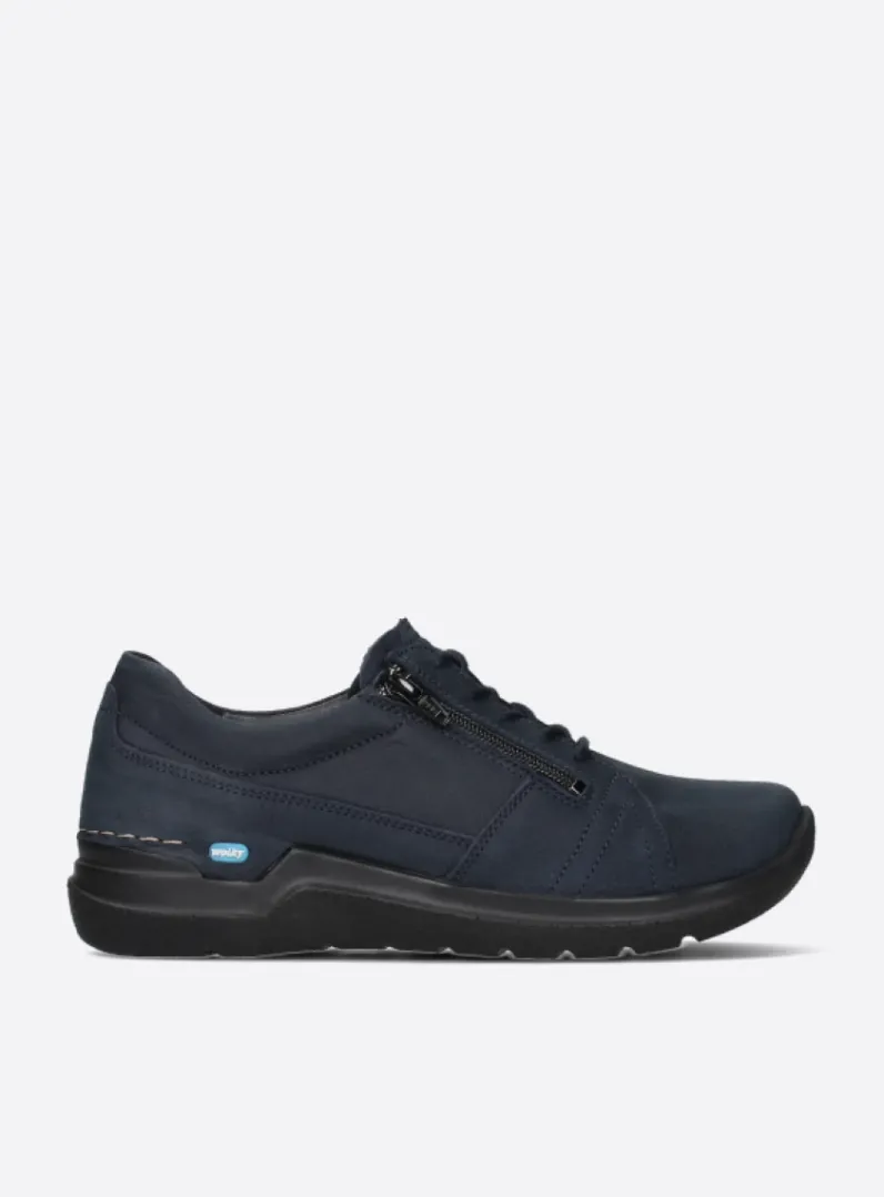 Clearance Wolky Feltwell - blauw nubuck blauwnubuck