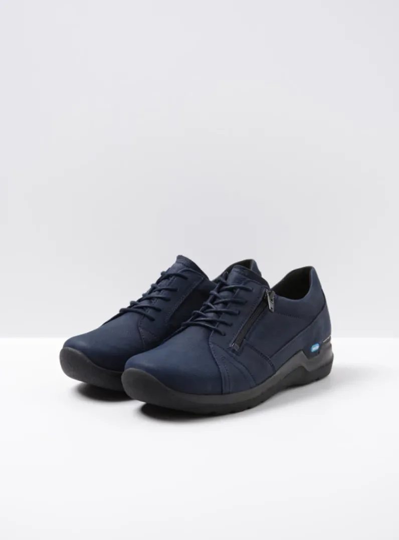 Clearance Wolky Feltwell - blauw nubuck blauwnubuck