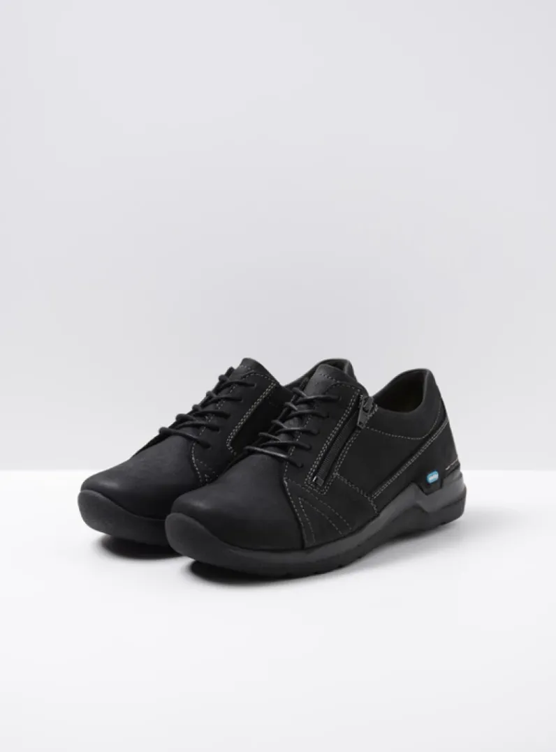 Outlet Wolky Feltwell - zwart nubuck zwartnubuck