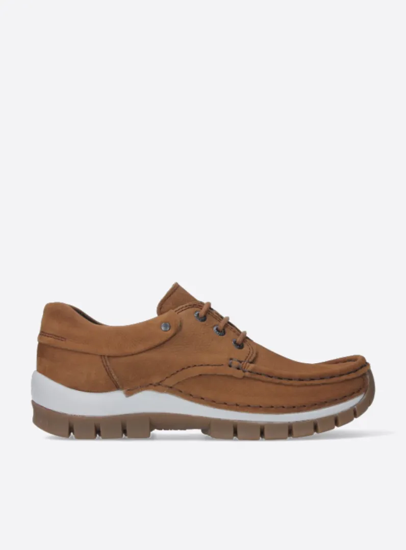 Outlet Wolky Fly - cognac nubuck cognacnubuck