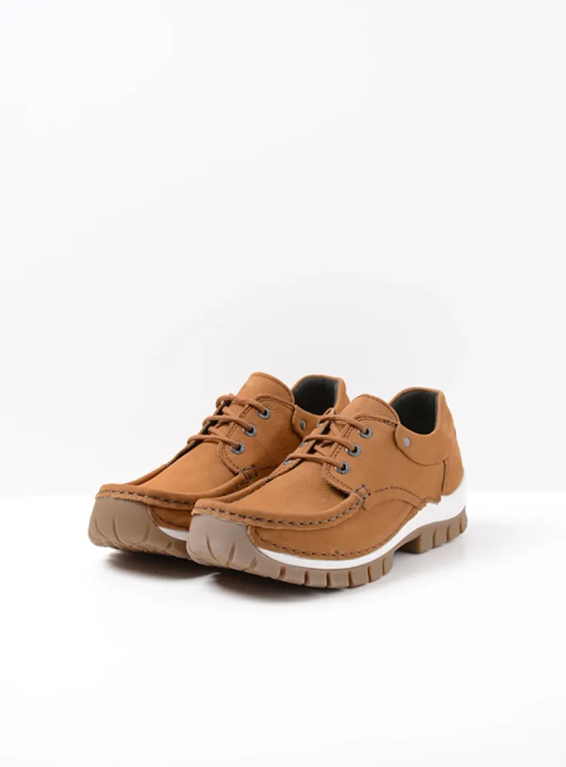 Outlet Wolky Fly - cognac nubuck cognacnubuck