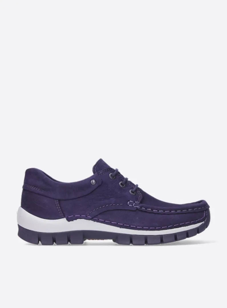 Sale Wolky Fly - paars nubuck paarsnubuck