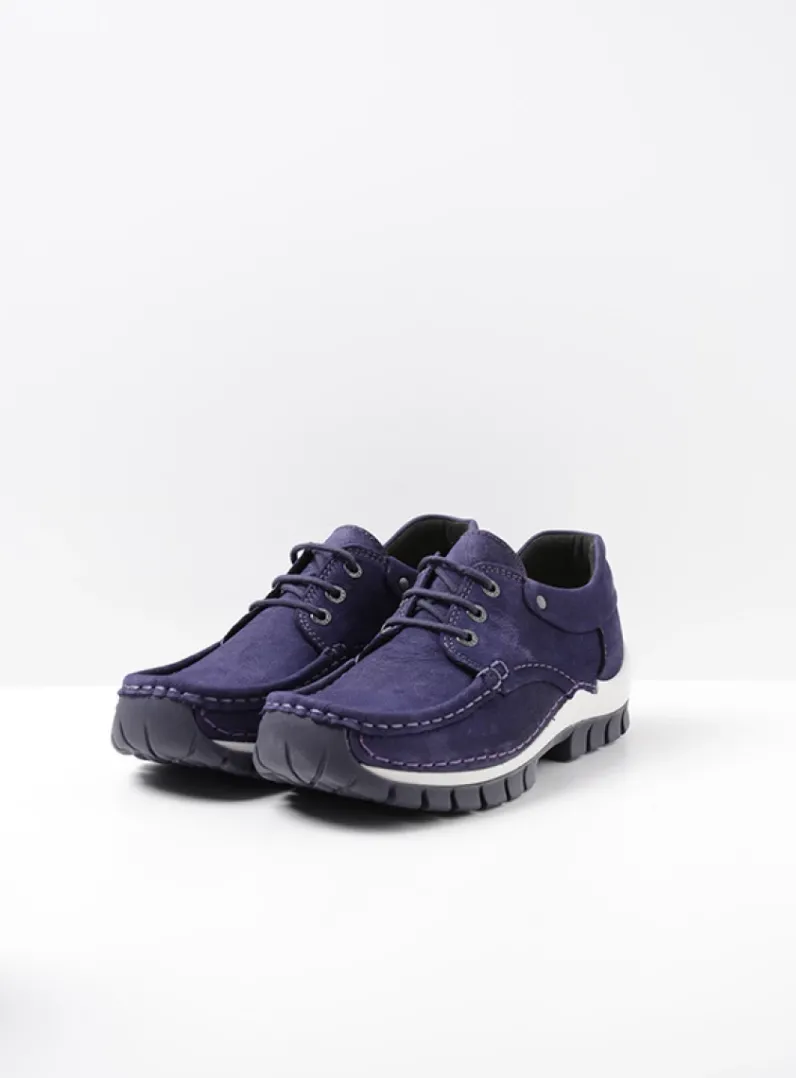 Sale Wolky Fly - paars nubuck paarsnubuck