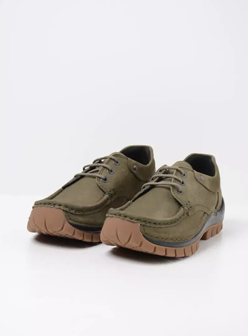 Sale Wolky Fly - pesto groen nubuck pestogroennubuck