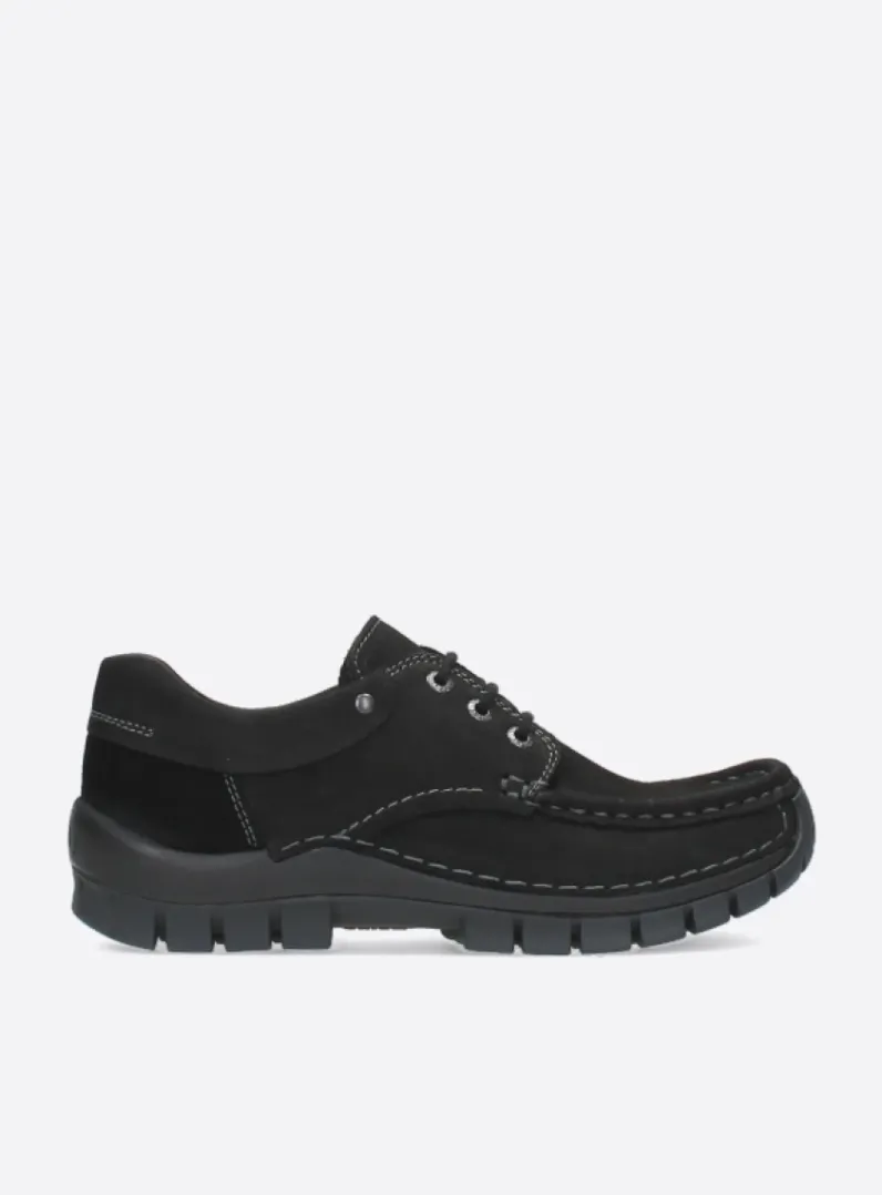 Sale Wolky Fly - zwart nubuck zwartnubuck