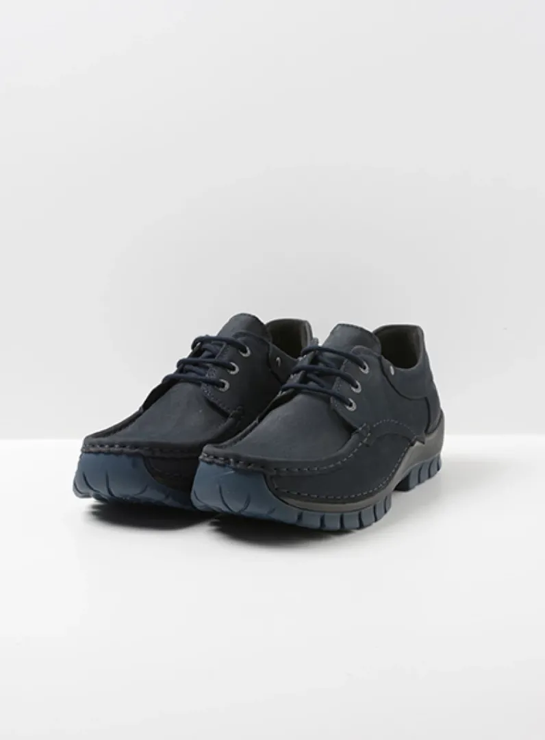 Store Wolky Fly men - blauw nubuck blauwnubuck