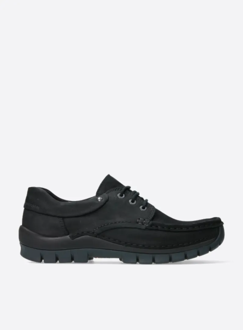 Cheap Wolky Fly men - zwart nubuck zwartnubuck