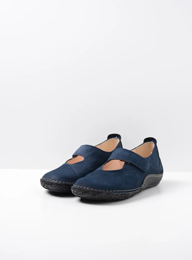 Outlet Wolky Fresh - denim nubuck denimnubuck