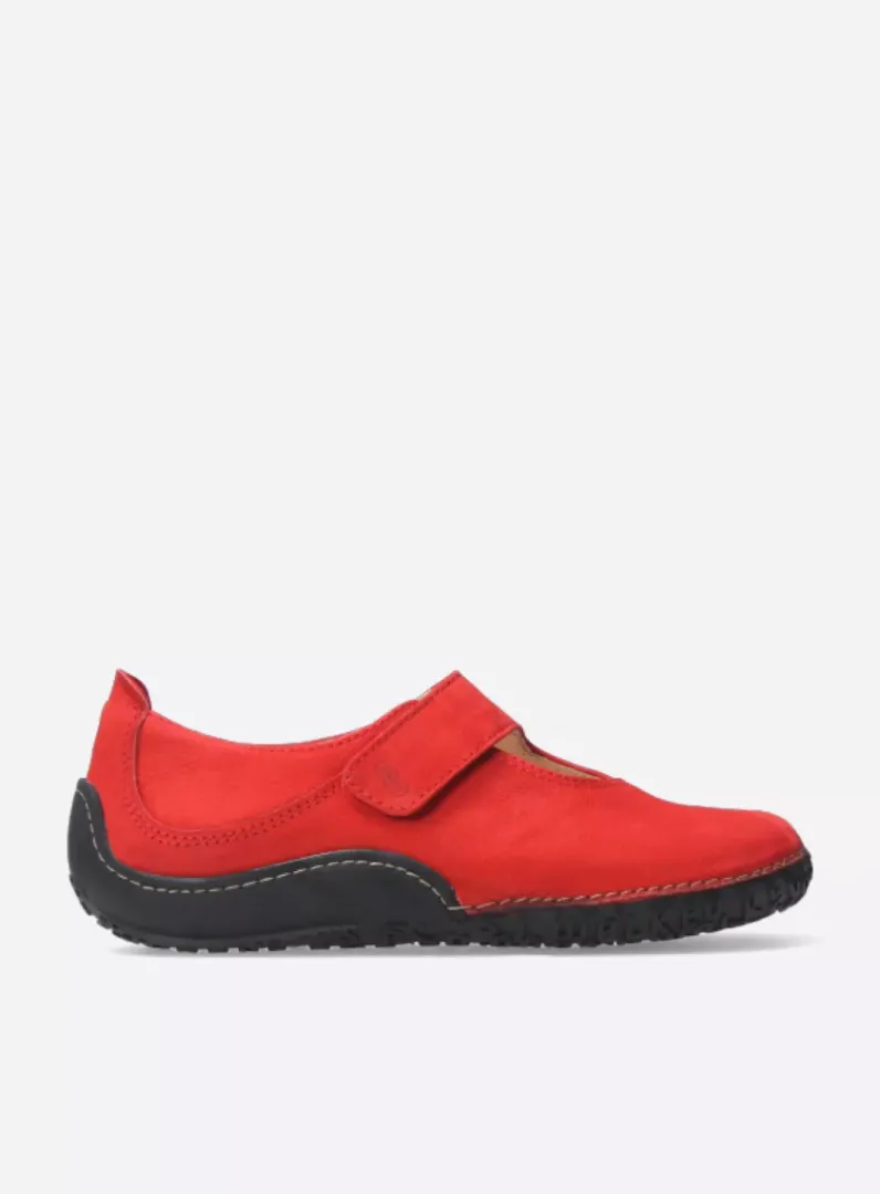 Best Wolky Fresh - rood nubuck roodnubuck