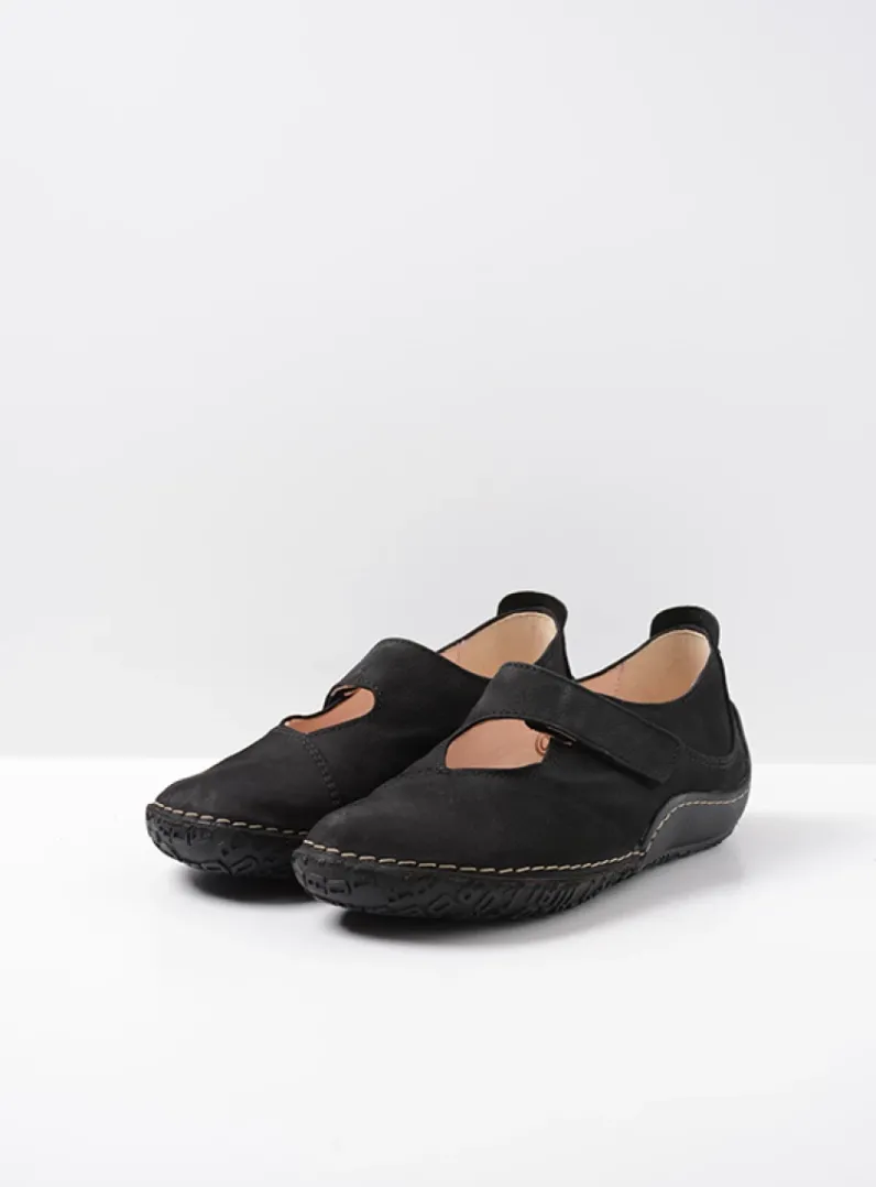 Outlet Wolky Fresh - zwart nubuck zwartnubuck