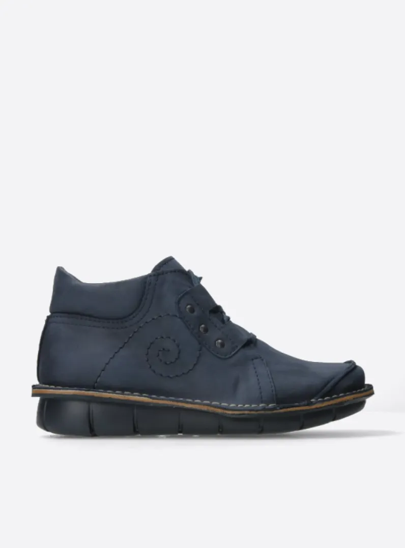 Shop Wolky Gallo - blauw nubuck blauwnubuck