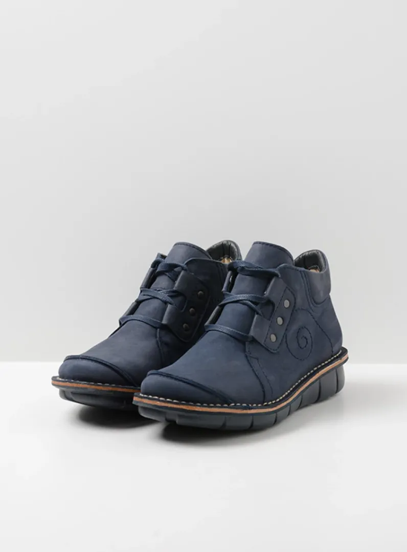 Shop Wolky Gallo - blauw nubuck blauwnubuck