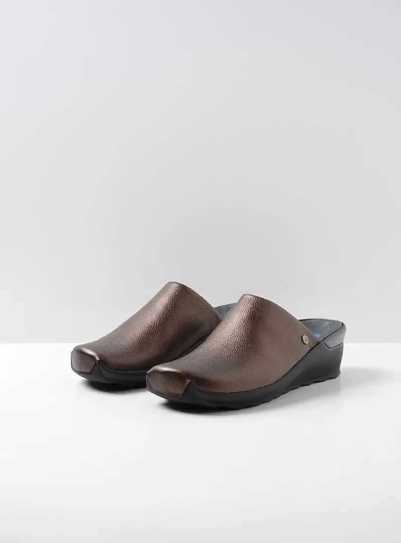 Fashion Wolky Go - brons leer bronsleer