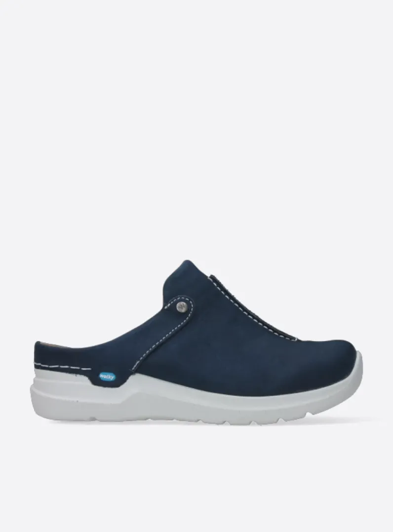 Hot Wolky Holland DB - denim nubuck denimnubuck