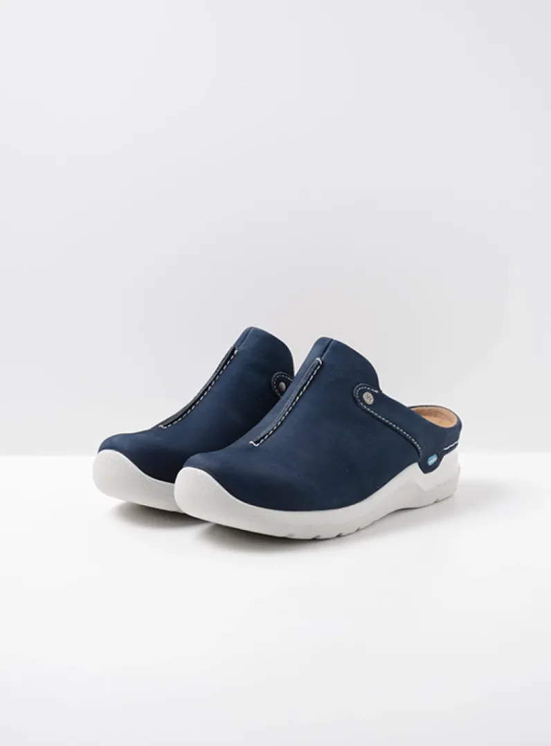 Hot Wolky Holland DB - denim nubuck denimnubuck