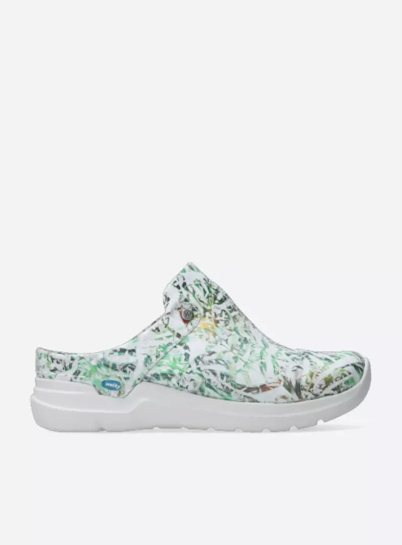 Store Wolky Holland DB - gebroken wit/groen nubuck gebrokenwit/groennubuck