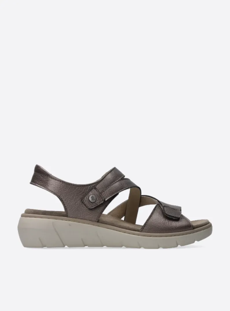 Fashion Wolky Ikaria - brons leer bronsleer
