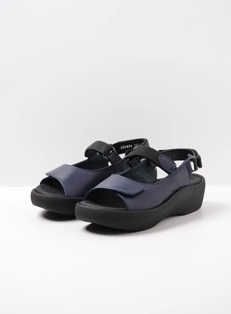 Cheap Wolky Jewel - blauw leer blauwleer