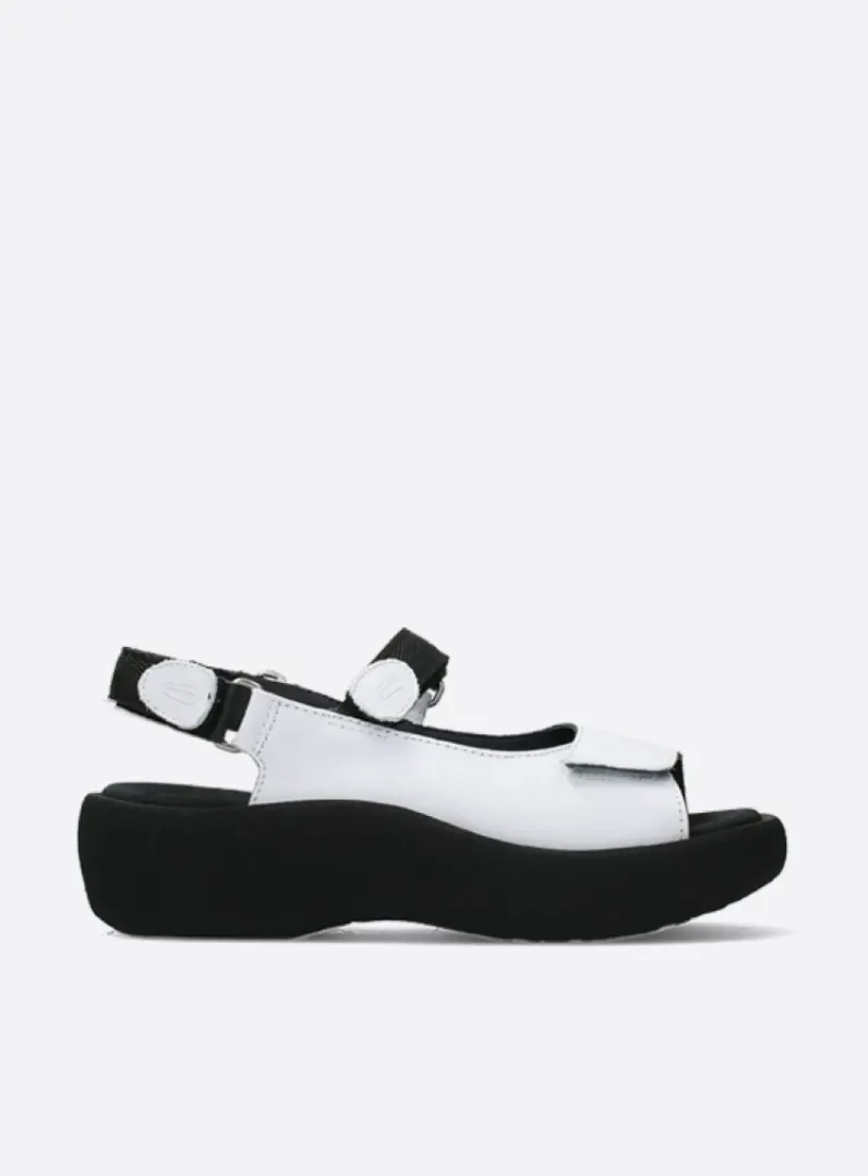 Outlet Wolky Jewel - wit leer witleer