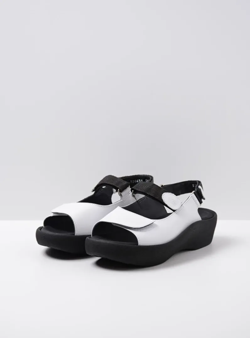 Outlet Wolky Jewel - wit leer witleer