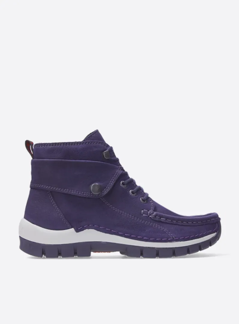 Outlet Wolky Jump - paars nubuck paarsnubuck
