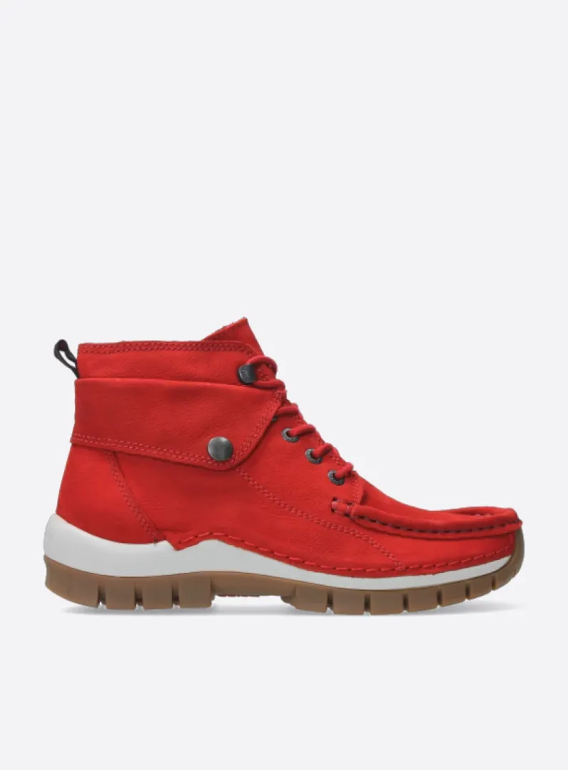 Clearance Wolky Jump - rood nubuck roodnubuck