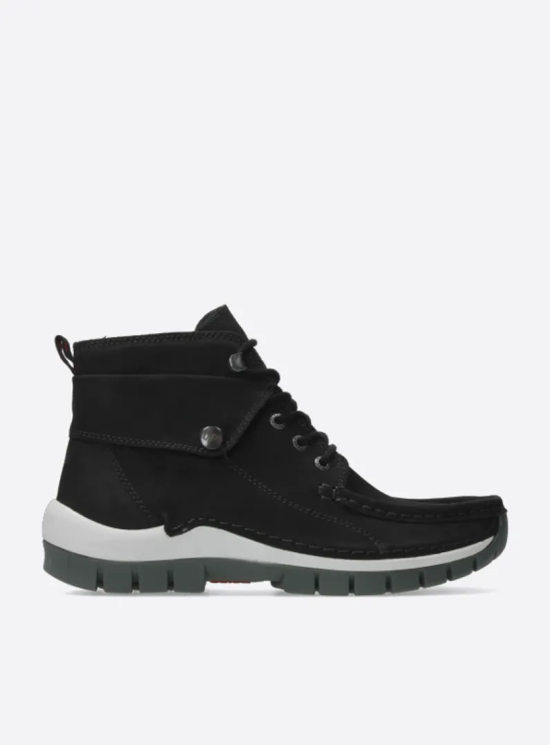 Online Wolky Jump - zwart grijsgroen nubuck zwartgrijsgroennubuck