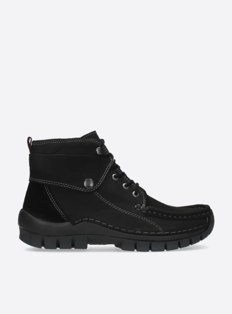 Clearance Wolky Jump - zwart nubuck zwartnubuck