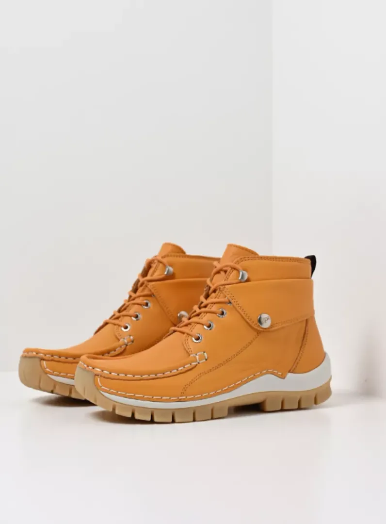Store Wolky Jump Summer - lichtoranje leer lichtoranjeleer