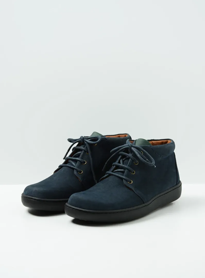 Store Wolky Kansas Lady XW - blauw nubuck blauwnubuck