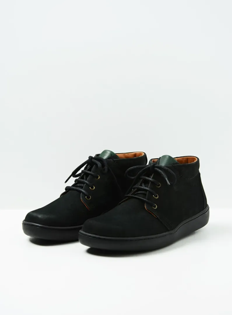 Discount Wolky Kansas Lady XW - zwart nubuck zwartnubuck