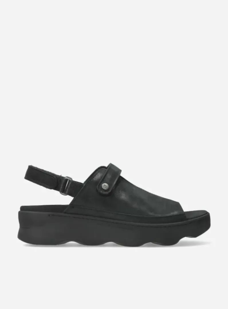 Shop Wolky Laprida - zwart effectleer zwarteffectleer