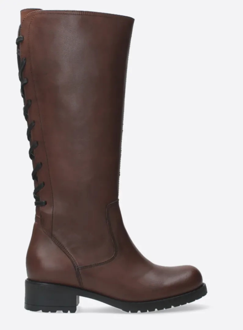 Fashion Wolky Lascana F2F - cognac leer cognacleer