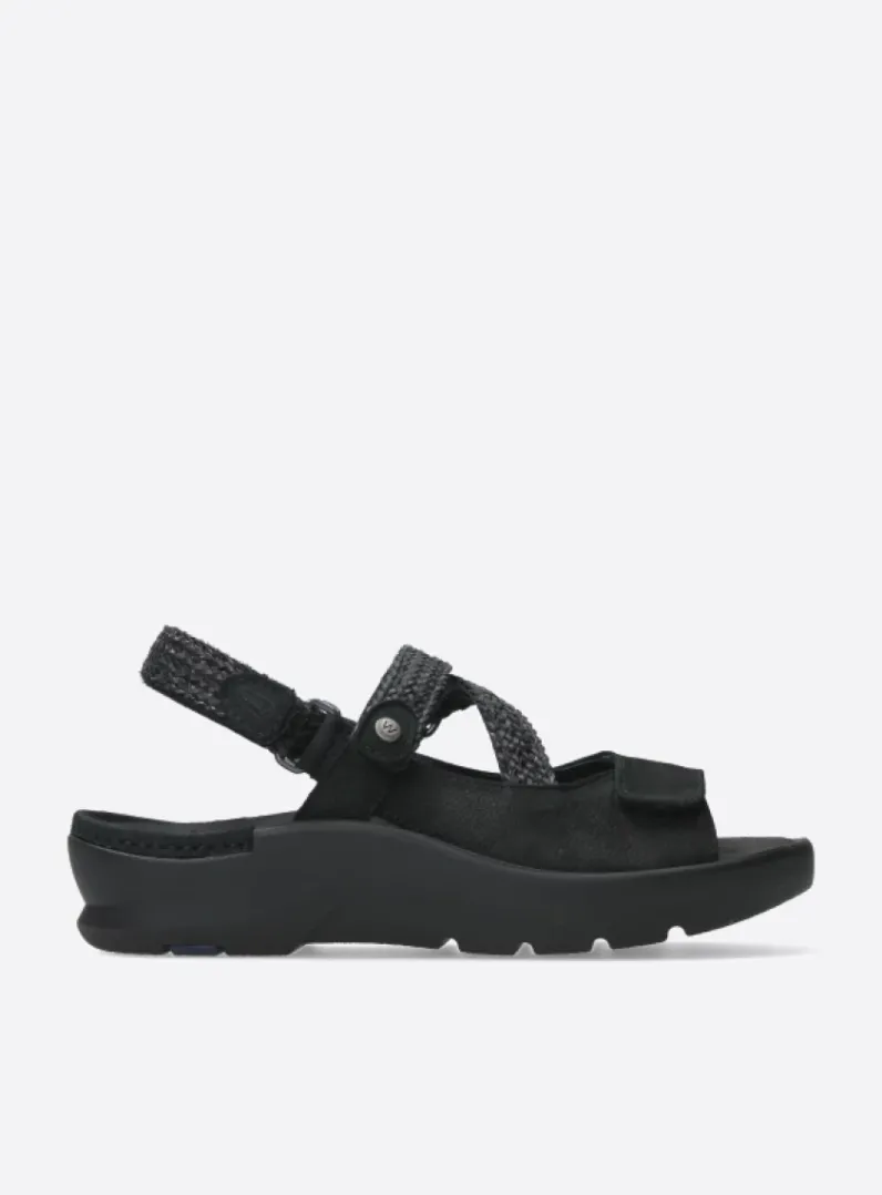 Cheap Wolky Lisse - zwart nubuck zwartnubuck