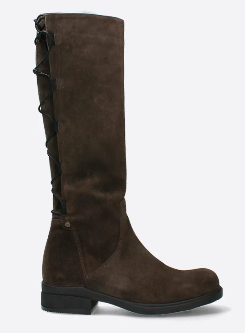 Clearance Wolky Longview - donkerbruin suede donkerbruinsuede