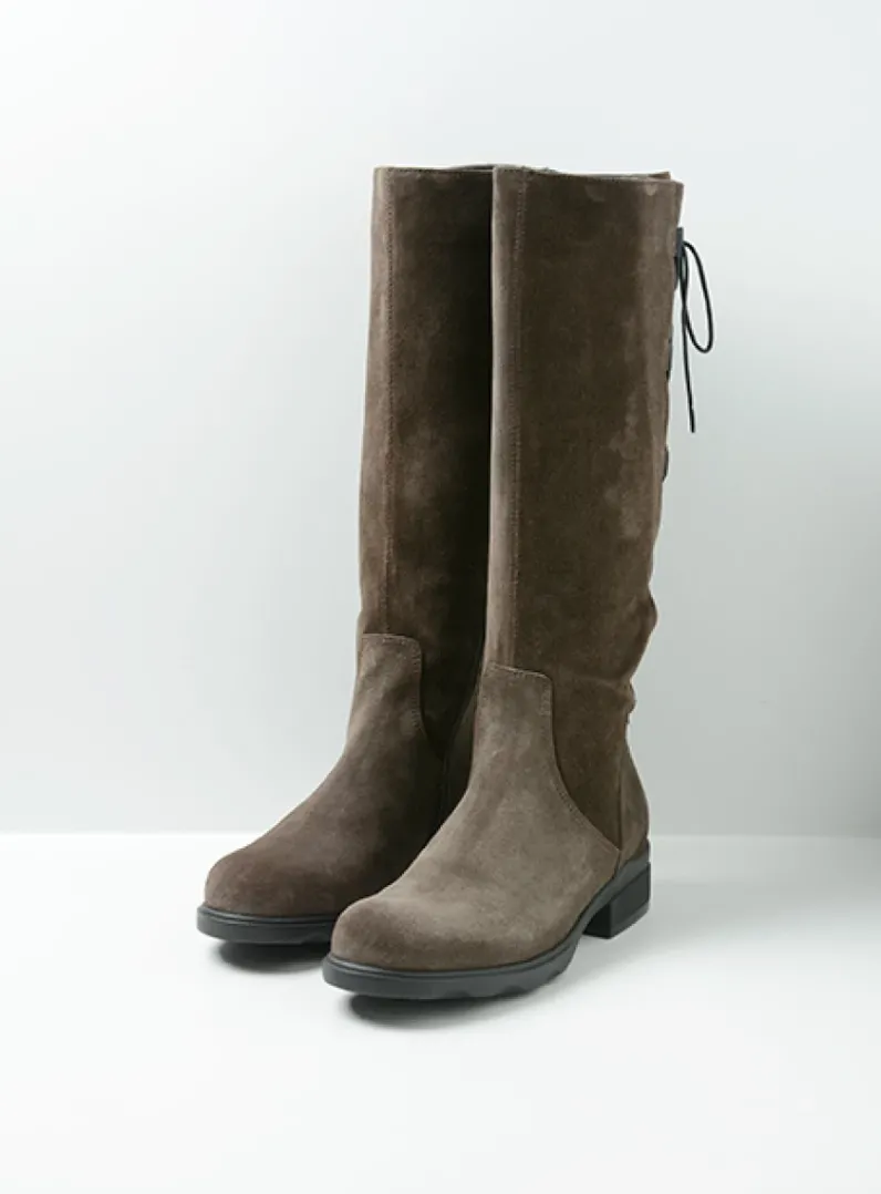 Clearance Wolky Longview - donkerbruin suede donkerbruinsuede