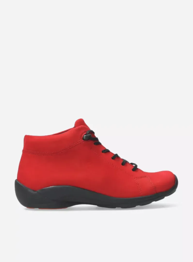 Online Wolky Louise - donkerrood nubuck donkerroodnubuck