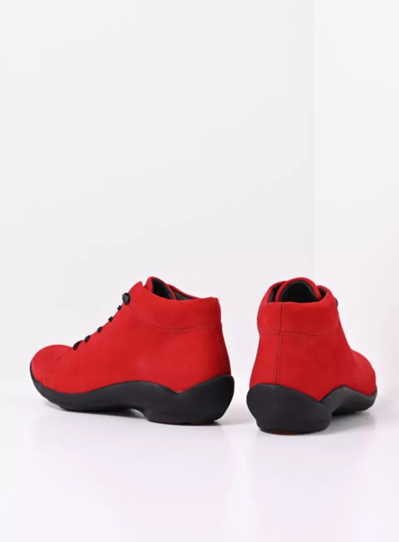 Online Wolky Louise - donkerrood nubuck donkerroodnubuck