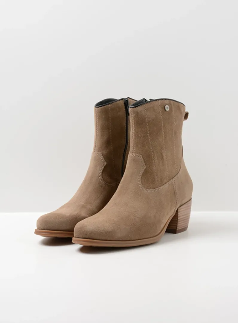 Store Wolky Lubbock - taupe zomer suede taupezomersuede
