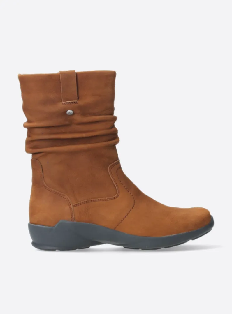 Store Wolky Luna - cognac nubuck cognacnubuck