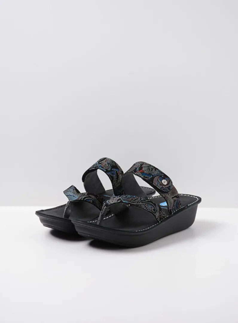 Cheap Wolky Martinique - zwart/blauw suede zwart/blauwsuede
