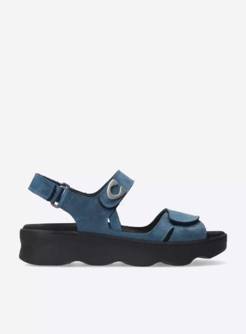 Best Sale Wolky Medusa - blauw effectleer blauweffectleer