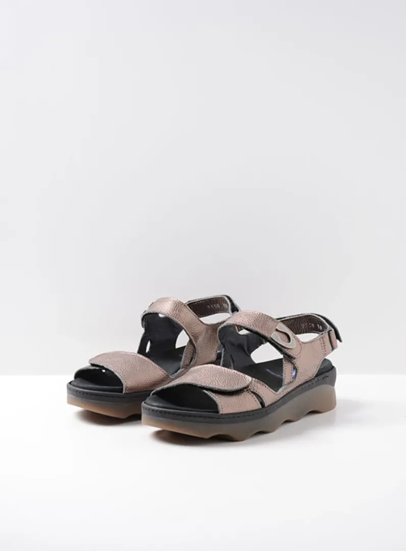Hot Wolky Medusa - brons leer bronsleer