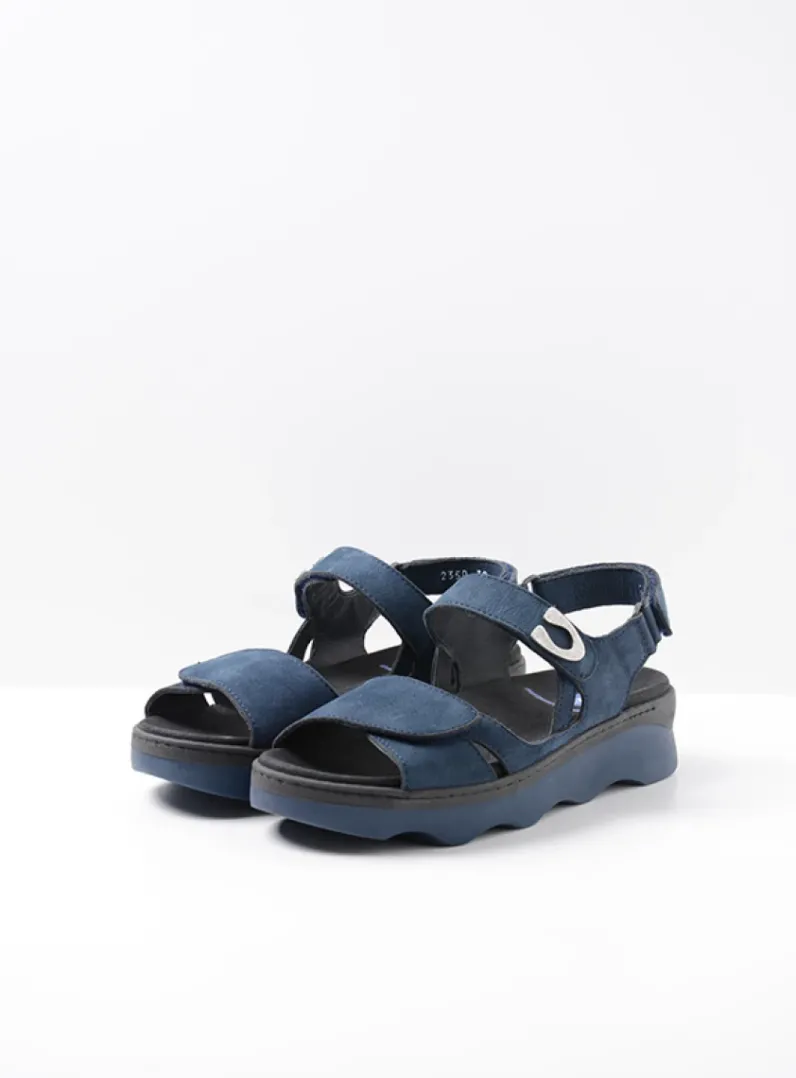 Best Wolky Medusa - denim nubuck denimnubuck