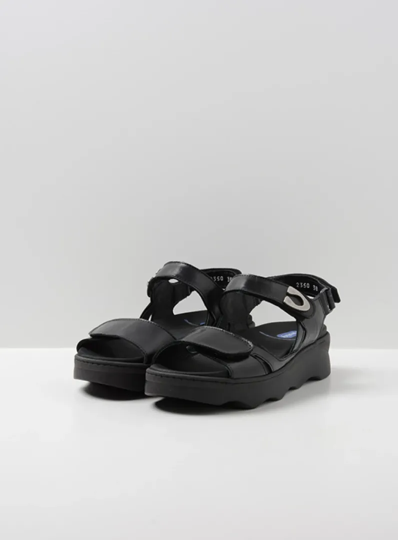 Flash Sale Wolky Medusa - zwart leer zwartleer